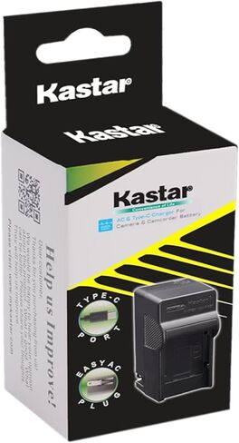 Kastar 2-Pack Battery and AC & USB-C Charger, Compatible with Canon BP-511 BP-511A BP-512 BP-514 and Canon EOS 5D 10D 20D 30D 40D 50D 300D D30 D60 PowerShot G1 G2 G3 G5 G6 ZR20 ZR30 Optura 10 20 50MC in Saudi Arabia