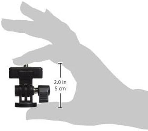 Velbon 383624 THD-23 1-Way Head Small, 0.9 inch (24 mm) Bottom Diameter Tilt, Plastic in Saudi Arabia