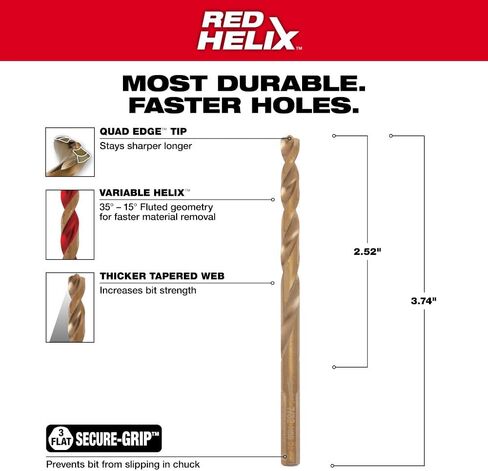MILWAUKEE'S Jobber Drill,7/32",HSS (48-89-2311) in Saudi Arabia