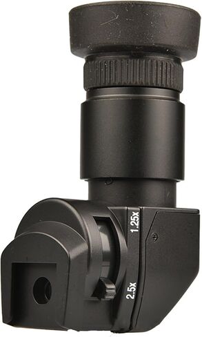 Camera Viewfinder 1.250X- 2.50X Magnification Right Angled Viewfinder with 10Pcs Mounting Adapter for Camera Accessories in Saudi Arabia