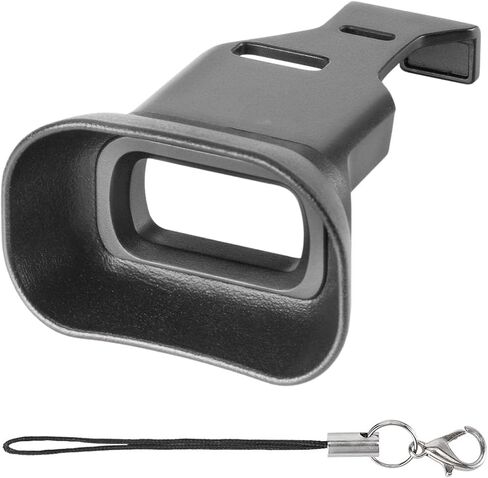 Soft Silicone Viewfinder for A7C II A7CR Camera Enhances Stability Comfort with Anti Loss Lanyard in Saudi Arabia