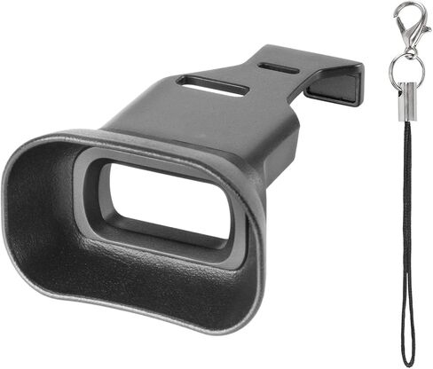 Soft Silicone Viewfinder for A7C II A7CR Camera Enhances Stability Comfort with Anti Loss Lanyard in Saudi Arabia