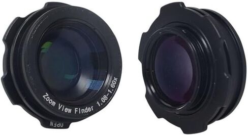 مكبر عدسة عدسة العين Mcoplus تكبير 1.08x-1.60x لكاميرات Canon EF EOS 5D Mark II 5DIII 300D 350D 400D 450D 500D 550D 600D T3i in Kuwait