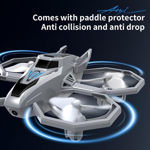 D79Pro FPV Drone with Screen Controller, Crossing drones, Altitude Hold, One Key Take Off/Landing, Active Obstacle Avoidance,360 Degree Flip, Two-batteries. (Black-2 batteries) in Saudi Arabia