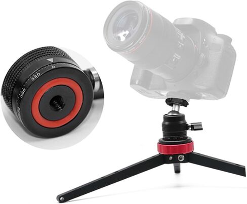 Swivel Ball Head Tripod Accessory Portable Mini Spherical Head for Camera Fill Light Mount for Photography Enthusiasts in Saudi Arabia