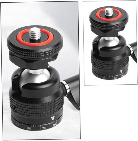 Swivel Ball Head Tripod Accessory Portable Mini Spherical Head for Camera Fill Light Mount for Photography Enthusiasts in Saudi Arabia