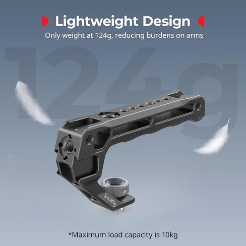 قفص كاميرا SmallRig R50 V لكاميرا Canon R50V، قفص كامل مع قبضة سيليكون، مقبض علوي لـ ARRI، مشبك كابل لـ HDMI، حذاء بارد مدمج، لوحة QR لـ Arca، مقابس QD، تصوير عمودي (أسود) -5766 in Saudi Arabia