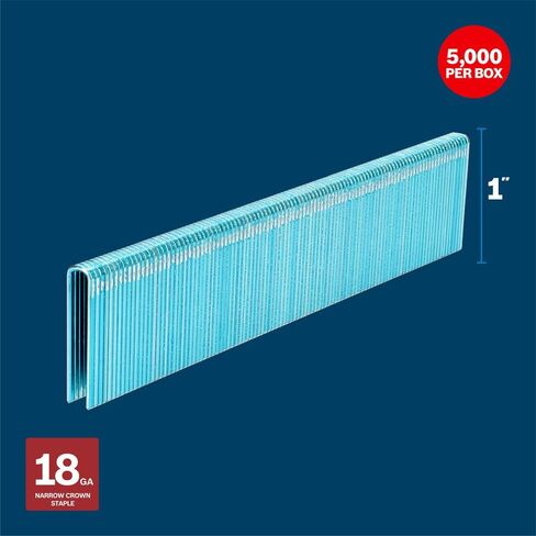 Bosch GTH18G100GV - 1 بوصة. 18ga دبابيس ذات تاج ضيق (5000 لكل صندوق) in Saudi Arabia