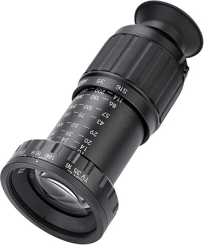 VD11X Micro Director HD Viewfinder Scene Viewer Multi Coated Optical Glass 11X Magnification High Definition Durable Telescopic Design for Film TV Photography Black in Saudi Arabia