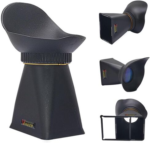 Mcoplus 3.2inch 3X LCD Camera Viewfinder 4:3 3.2" Standard for Nikon for Canon for Sony Fujifilm Pentax DSLR Camera in Saudi Arabia