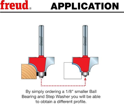 Freud 34-127: 5/8" Radius Rounding Over Bit with 1/2" Shank in Saudi Arabia