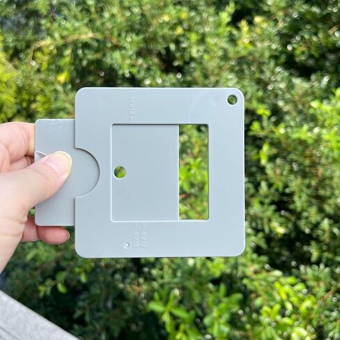 Aramox View Finder Artist Drawing Tool Viewfinder with Sliding Mechanism Color Isolation for Painting Photography in Saudi Arabia