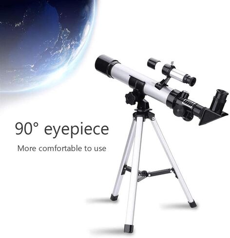 Telescope for Adults, Telescope forBeginners Adult, 60mm Opening 40mm Objective Diameter Astronomical Refracting Telescope Tripod Kit Binoculars in Saudi Arabia