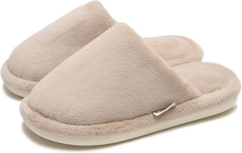 Slippers for Women and Men, Japanese Luxury Fine Plush Memory Foam Warm Slip On Slippers, Closed Toe Non-slip Washable Slippers Comfy Trendy House Shoes in Saudi Arabia