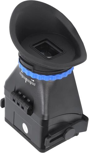 Keenso Camera Camcorder Viewfinder with 3X Magnification for 3in/3.2in Screen, LCD Viewfinder Displays Original Picture Clearly - Comfortable Rubber Patch Touch for Video - Black in Saudi Arabia
