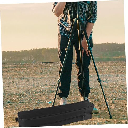 Portable Tripod Carrying Case Heavy Duty Storage Bag with Drawstring Closure for Camera Tripods and Light Stands Suitable for Outdoor Photography Travel Camping and Hiking Black in Saudi Arabia