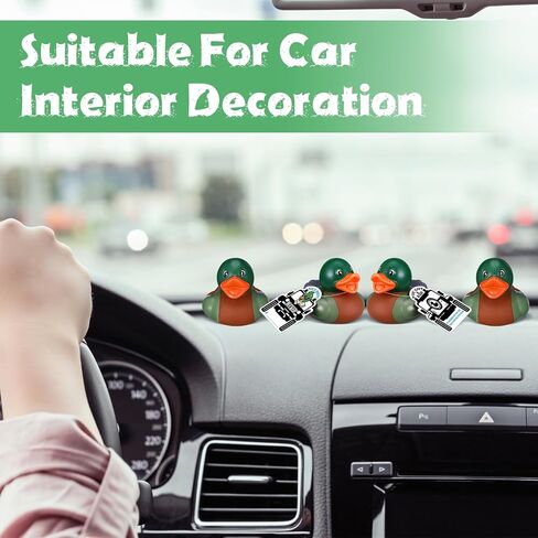 30 Pcs Mallard Rubber Ducks Bulk - 2 in Mallard Floating Bath Duck with Party Cards Adorable Party Favors for Pool Bath, Ducky Birthday Gift & Nature Birds Lovers Hunting Decoration in Saudi Arabia