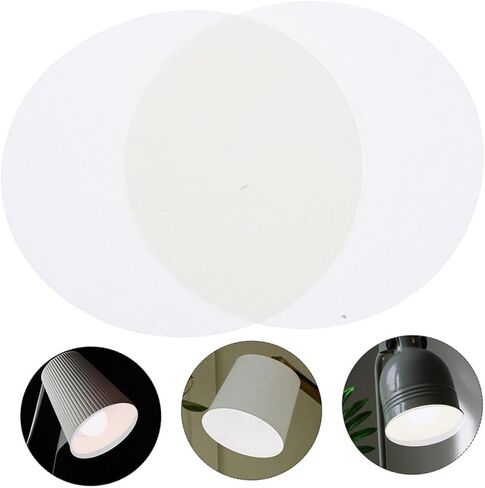 Uonlytech 2pcs Recessed Light Diffuser Lampshade Diffuser Spotlight Cover Replacement Light Cover Accessory for Home in Saudi Arabia