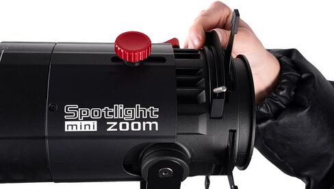 عدسة عرض دقيقة تكبير صغيرة من Aputure Spotlight لـ Aputure LS 60D/60X LED معدل أضواء تصوير الفيديو 15°~30° 2X Zoom Gobos in Saudi Arabia