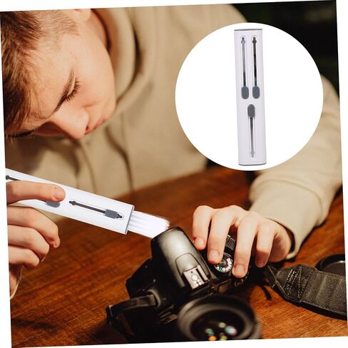 مجموعة فرش تنظيف سماعات الأذن 5 في 1 أداة تنظيف إلكترونيات Keycap Puller لسماعات الرأس المتوافقة مع سماعات الأذن ولوحات المفاتيح للاستخدام in Kuwait