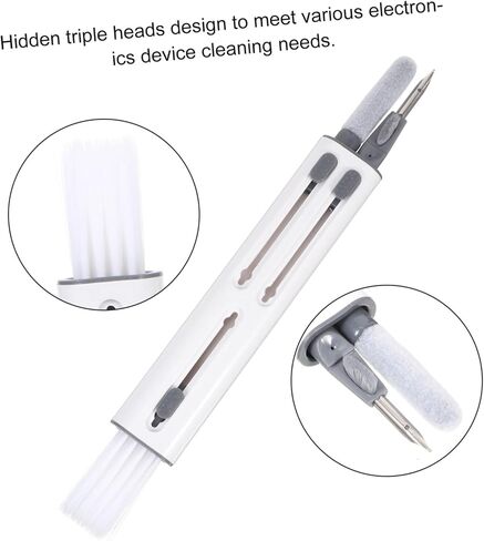 مجموعة فرش تنظيف سماعات الأذن 5 في 1 أداة تنظيف إلكترونيات Keycap Puller لسماعات الرأس المتوافقة مع سماعات الأذن ولوحات المفاتيح للاستخدام in Kuwait