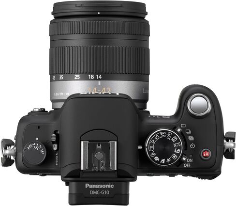 Panasonic Lumix DMC-G10 12.1 MP Live MOS Mirrorless Digital Camera with 14-42mm Lumix G Vario f/3.5-5.6 MEGA OIS Lens (Renewed) in Saudi Arabia