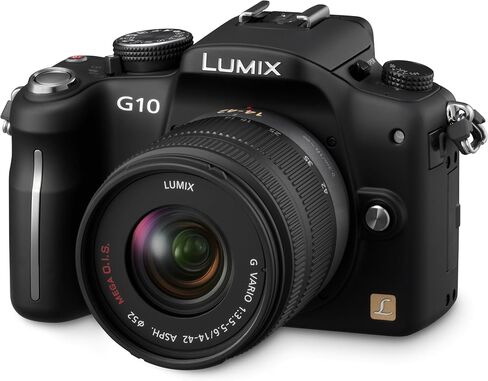 Panasonic Lumix DMC-G10 12.1 MP Live MOS Mirrorless Digital Camera with 14-42mm Lumix G Vario f/3.5-5.6 MEGA OIS Lens (Renewed) in Saudi Arabia