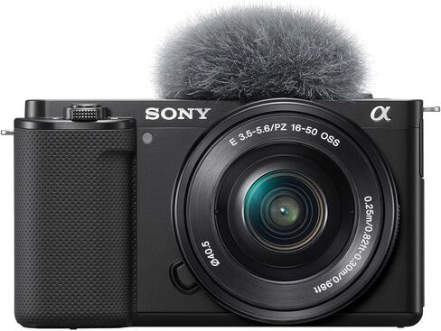 Sony Alpha a6100 APS-C Mirrorless Interchangeable-Lens Camera with 16-50mm Lens Bundle with Gadget Bag, 40.5mm 3-Piece UV, CPL, FLD Lens Filter Kit, Rechargeable Battery, and Memory Card (5 Items) in Saudi Arabia