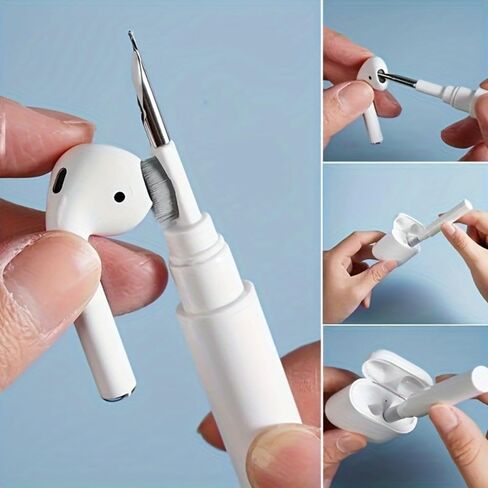 Multi-Functional Cleaning Brush for Earbuds and Charging Case, Double-Head Design, Deep Cleaning Tool for Electronics in Saudi Arabia