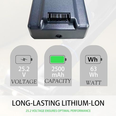 بطارية بديلة من GOXX لمكنسة Bissell PowerClean FurGuard 280 واط ومكنسة PowerClean FurFinder 200 واط، موديل 4141/4143، رمادي in Kuwait