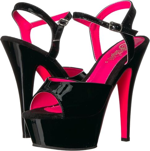 Pleaser Women's Kiss-209tt Sandal in Saudi Arabia