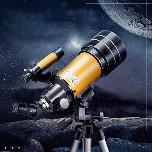 Telescope for Adults, Professional Zoom Astronomical Telescope Outdoor 150X Refraction Deep Space Moon Viewing with Photo Clip Binoculars in Saudi Arabia