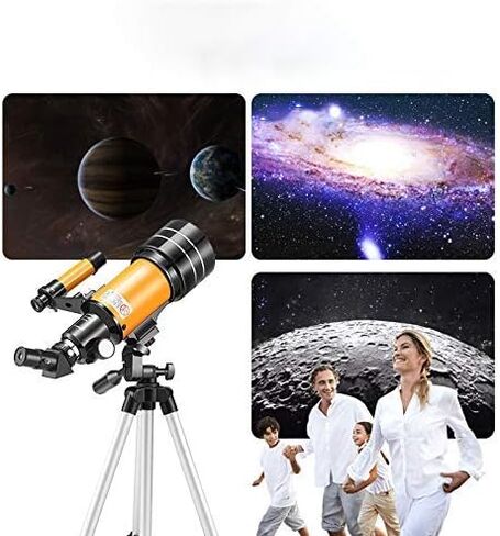 Telescope for Adults, Professional Zoom Astronomical Telescope Outdoor 150X Refraction Deep Space Moon Viewing with Photo Clip Binoculars in Saudi Arabia