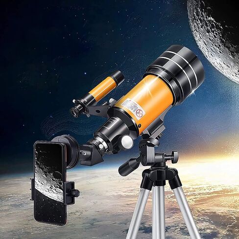 Telescope for Adults, Astronomy Telescope Adults, Professional Astronomical Refracting Telescope, with Tripod, Astronomy Beginners s Binoculars in Saudi Arabia