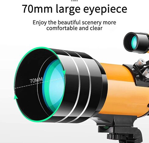 Telescope for Adults, Astronomy Telescope Adults, Professional Astronomical Refracting Telescope, with Tripod, Astronomy Beginners s Binoculars in Saudi Arabia