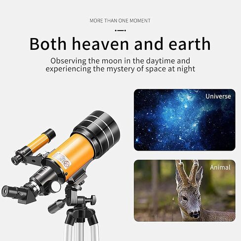 Telescope for Adults, Astronomy Telescope Adults, Professional Astronomical Refracting Telescope, with Tripod, Astronomy Beginners s Binoculars in Saudi Arabia