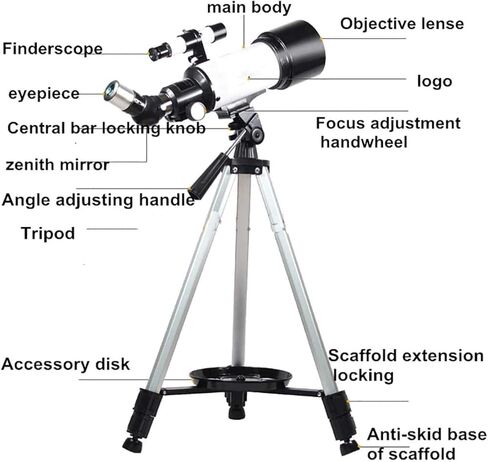 HD Definition Star-Watching Astronomical Telescope Monocular Binoculars Landscape Entry Outdoors Professional Technology Refractor Astronomy Telescope,for in Saudi Arabia