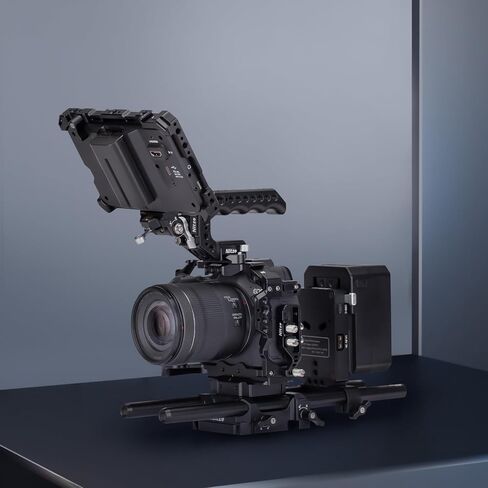 Nitze Cage for Atomos Shinobi II/Shinobi GO Monitor, with Built-in Cold Shoe and NATO Rail - JT-A07A in Saudi Arabia
