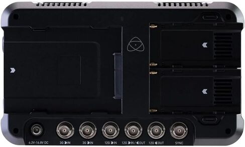 شاشة Atomos Shogun مقاس 7.2 بوصة HDR Pro/شاشة سينما/مسجل/محول مع مجموعة طاقة عالمية (عنصران) in Kuwait