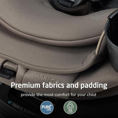 Maxi-Cosi Andi 360 Rotating All-in-One Baby Convertible Car Seat, Rear-Facing, Forward Facing Car Seat, Infant Toddler Booster, Easy Rotation, Tension System, Harness Adjust, Truffle in Saudi Arabia