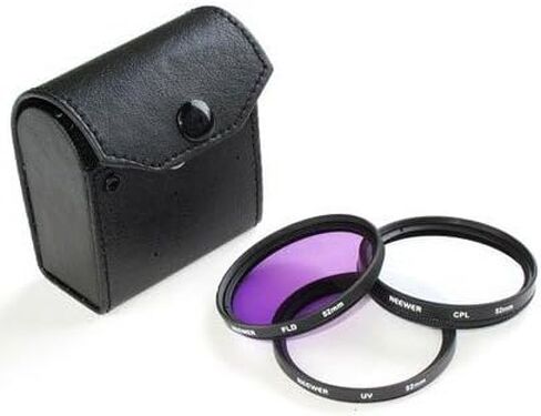 Complete 72mm Lens Kit For The Nikon D7000, D7100 Digital SLR Cameras: Includes: 4 Piece Macro Lens Kit, 3 Piece Filter Kit, 0.45x Wide Angle Lens, 2x Telephoto Lens, Cleaning Kit and more... in Saudi Arabia