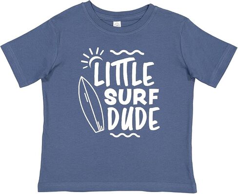 تي شيرت Inktastic Little Surf Dude مع Surfboard Baby in Kuwait