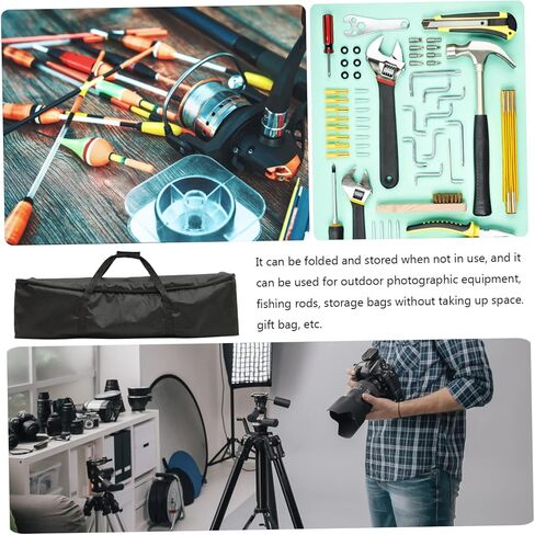 Oxford Cloth Photography Equipment Storage Bag Durable Tripod and Monolight Carrying Pouch with Double Zipper and Portable Handle for Outdoor Use and Camera Accessories in Saudi Arabia