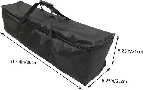 Gatuida Oxford Cloth Tripod Storage Pouch with Handle Durable Photography Equipment Bag Reusable Single Layer Oxford Carrying Case for Light Stands and Tripods Smooth Zipper Design in Saudi Arabia