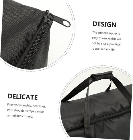 Gatuida Oxford Cloth Tripod Storage Pouch with Handle Durable Photography Equipment Bag Reusable Single Layer Oxford Carrying Case for Light Stands and Tripods Smooth Zipper Design in Saudi Arabia