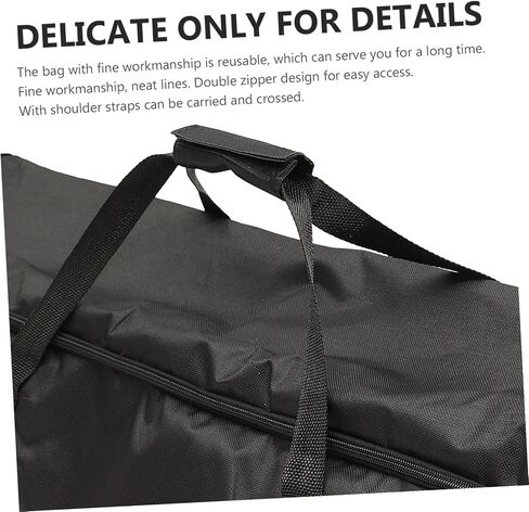 Gatuida Oxford Cloth Tripod Storage Pouch with Handle Durable Photography Equipment Bag Reusable Single Layer Oxford Carrying Case for Light Stands and Tripods Smooth Zipper Design in Saudi Arabia