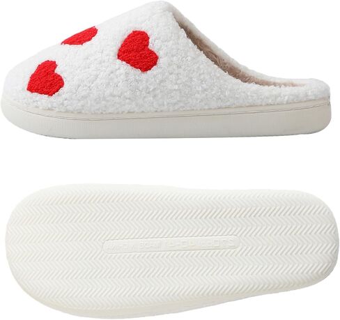 Comfy Slippers For Women Men，Ladies Retro Memory Foam Cute Cartoon Plush Fluffy Warm Bedroom Slippers,indoor Outdoor House Shoes in Saudi Arabia