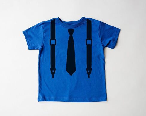 Mock Tie and Suspenders Infant/Toddler/Youth T-Shirt in Saudi Arabia