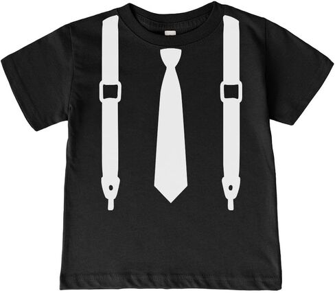 Mock Tie and Suspenders Infant/Toddler/Youth T-Shirt in Saudi Arabia
