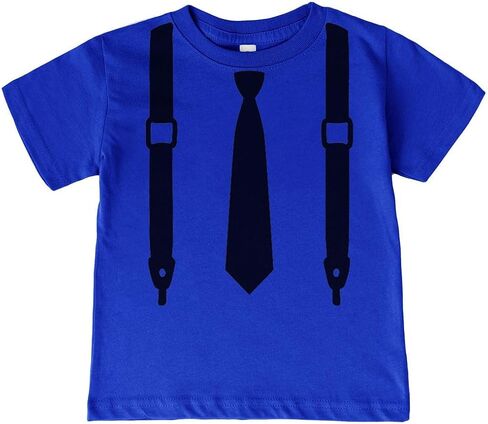 Mock Tie and Suspenders Infant/Toddler/Youth T-Shirt in Saudi Arabia